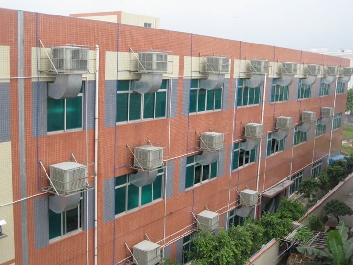 深圳电子厂环保空调安装案例